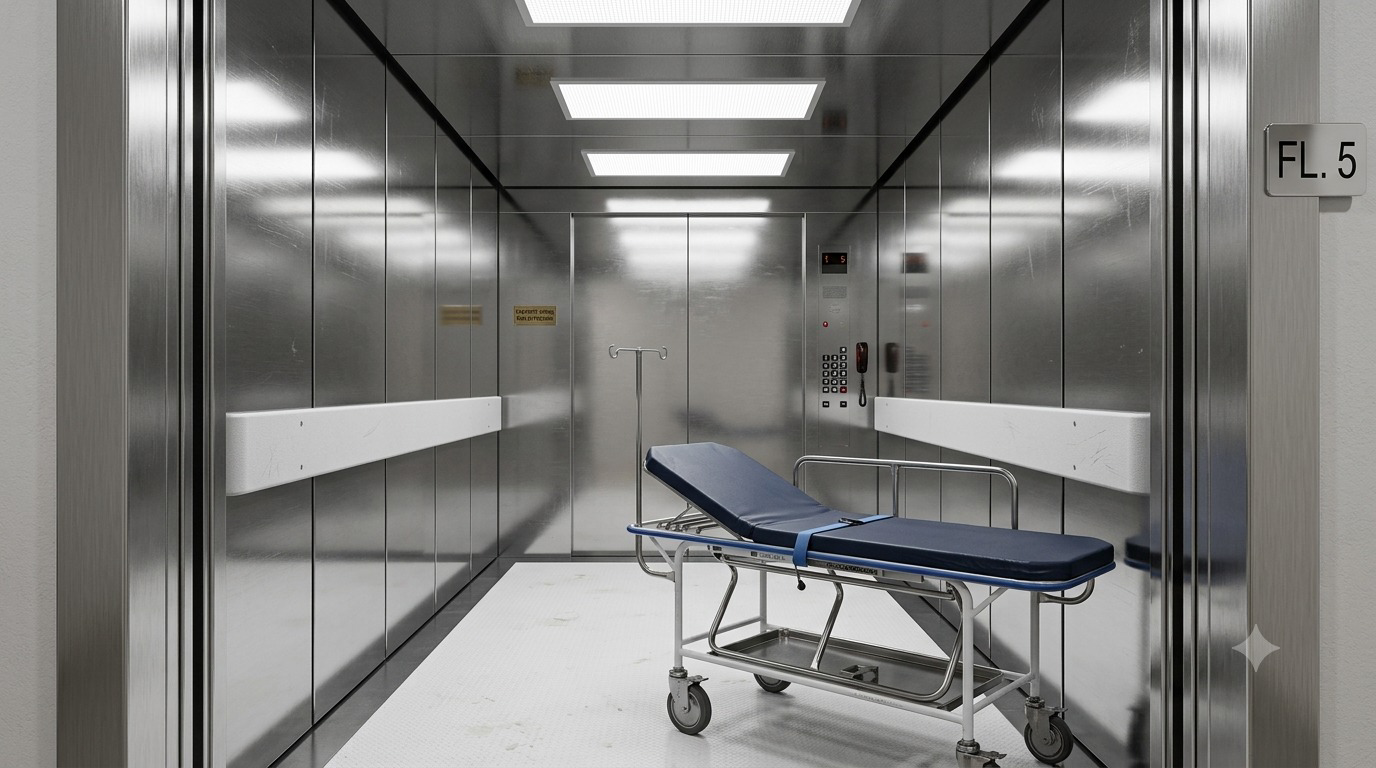 Hospital Lift Installation